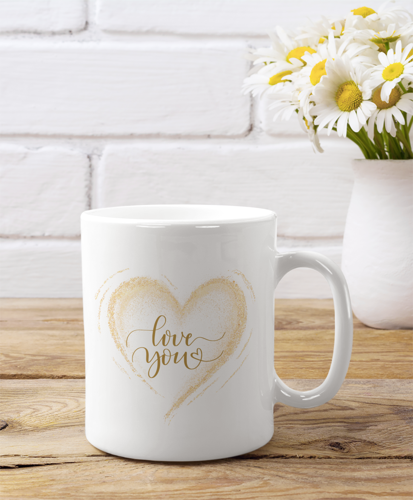 Love You Ceramic Coffee Mug