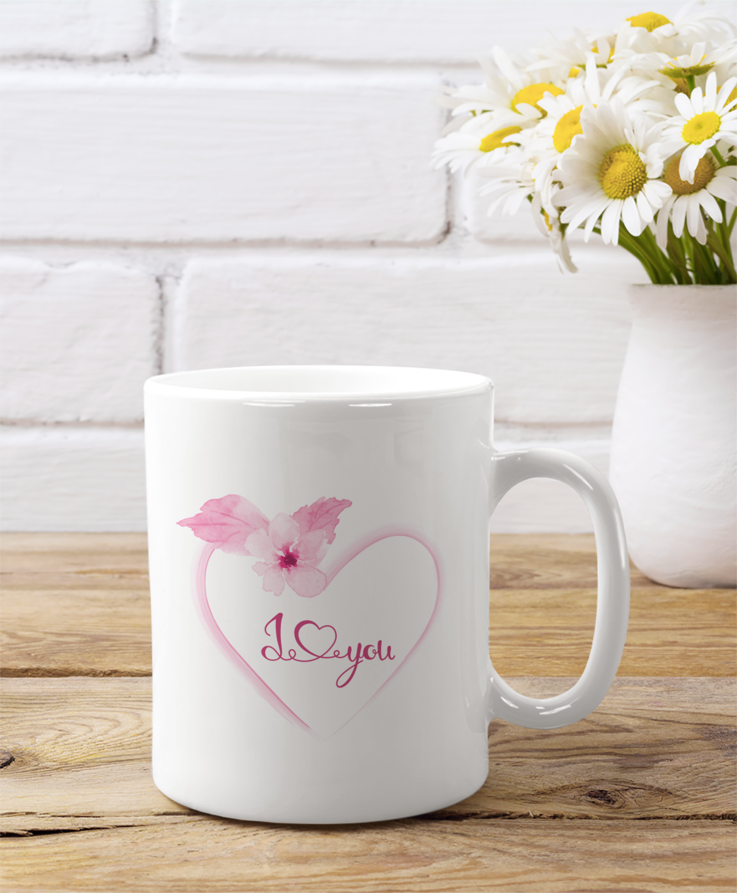 I Love You Ceramic Coffee Mug