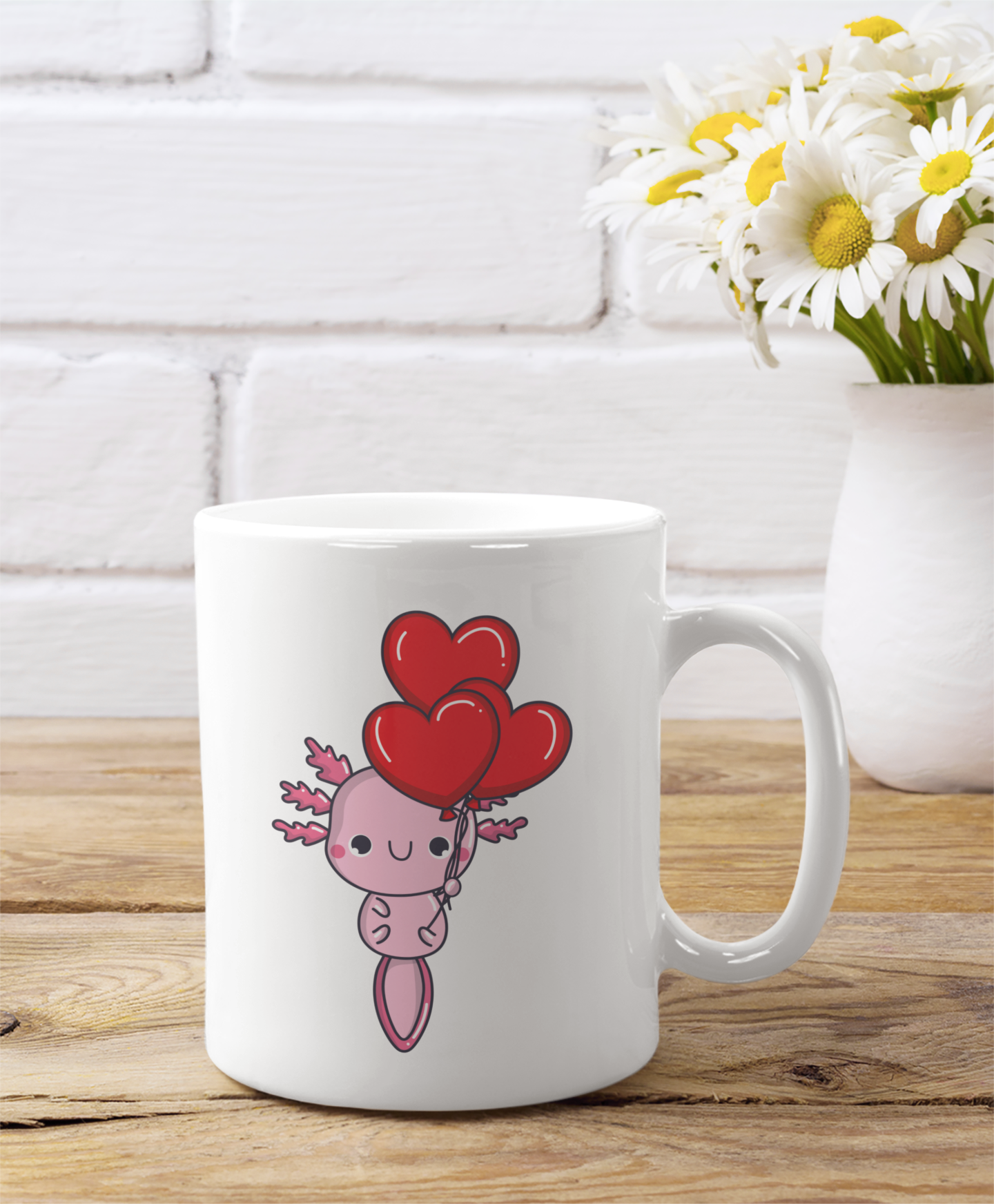 I Love You Alotl Ceramic Coffee Mug