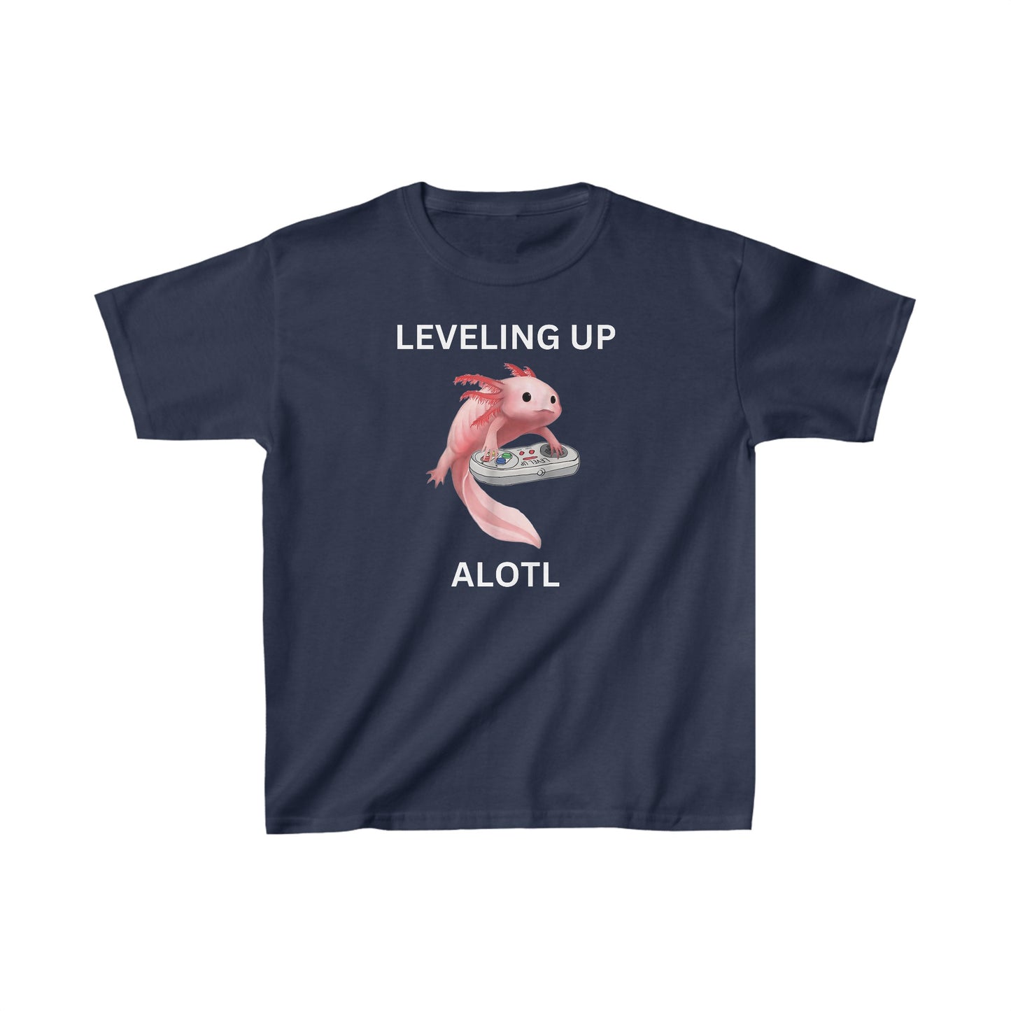 Axolotl Gaming Kids Unisex T-Shirt