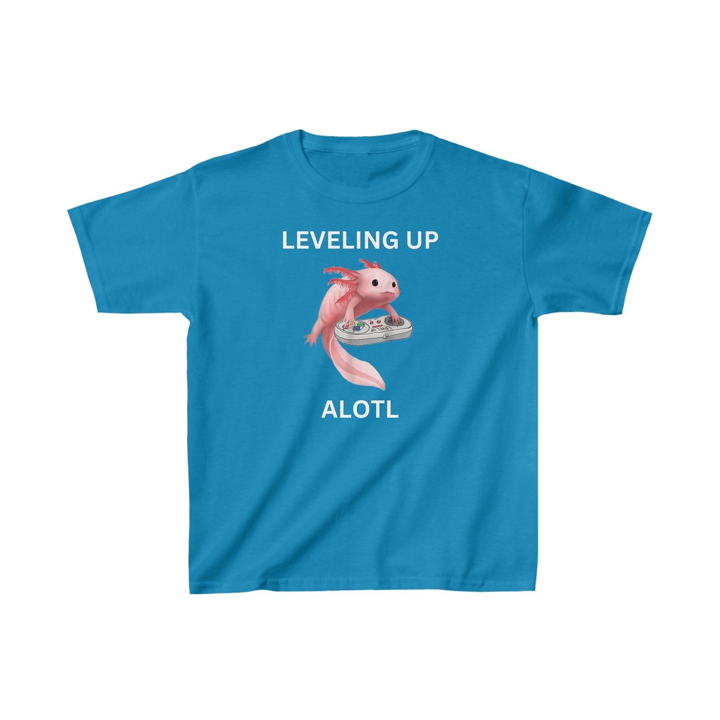 Axolotl Gaming Kids Unisex T-Shirt