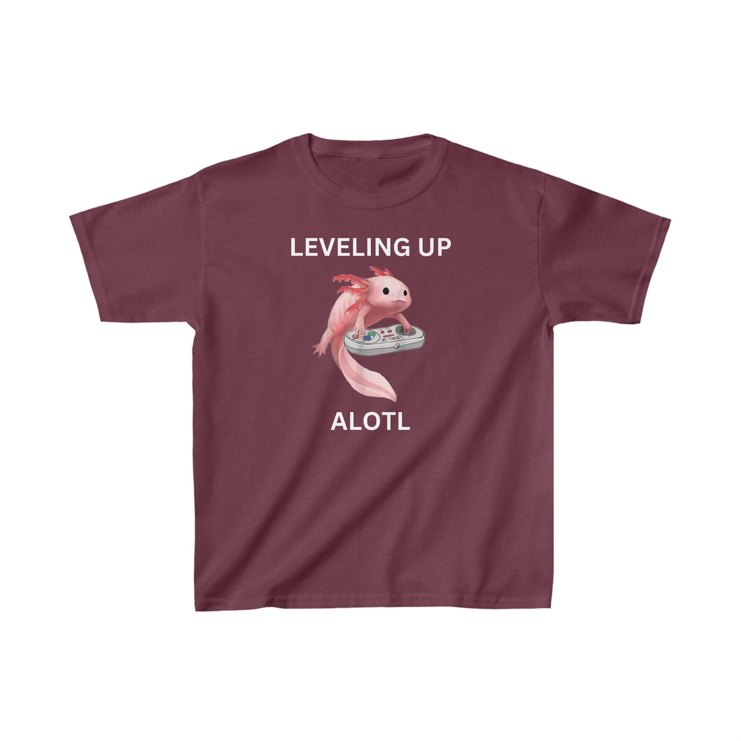 Axolotl Gaming Kids Unisex T-Shirt