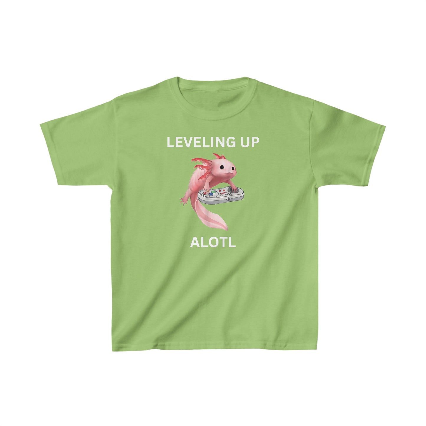 Axolotl Gaming Kids Unisex T-Shirt