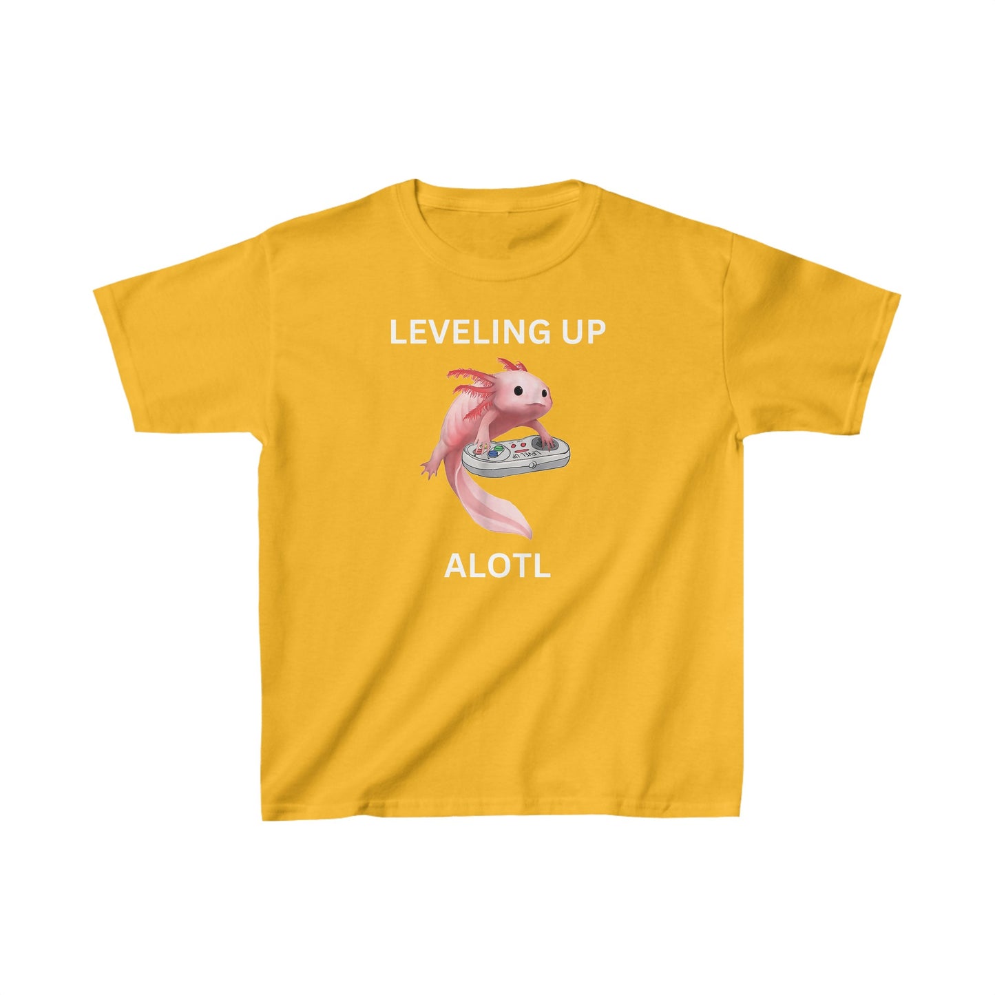 Axolotl Gaming Kids Unisex T-Shirt