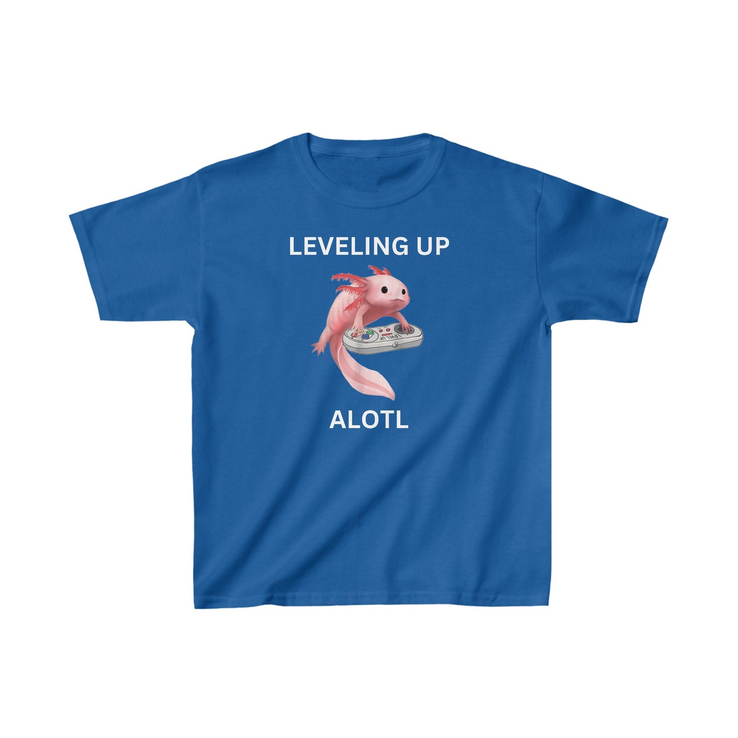 Axolotl Gaming Kids Unisex T-Shirt