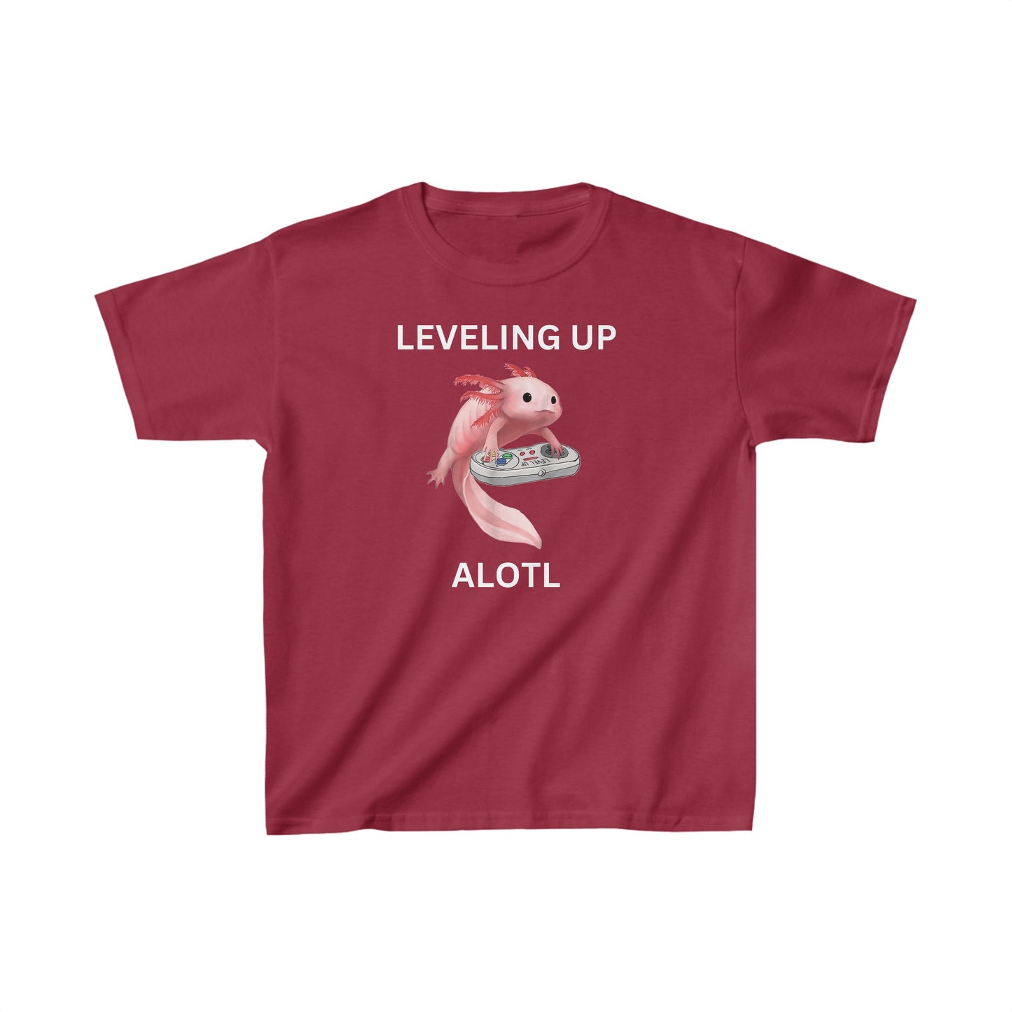 Axolotl Gaming Kids Unisex T-Shirt