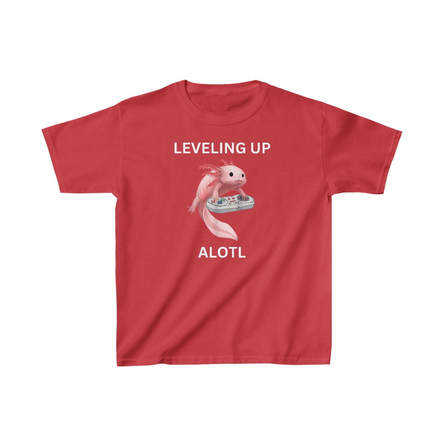 Axolotl Gaming Kids Unisex T-Shirt