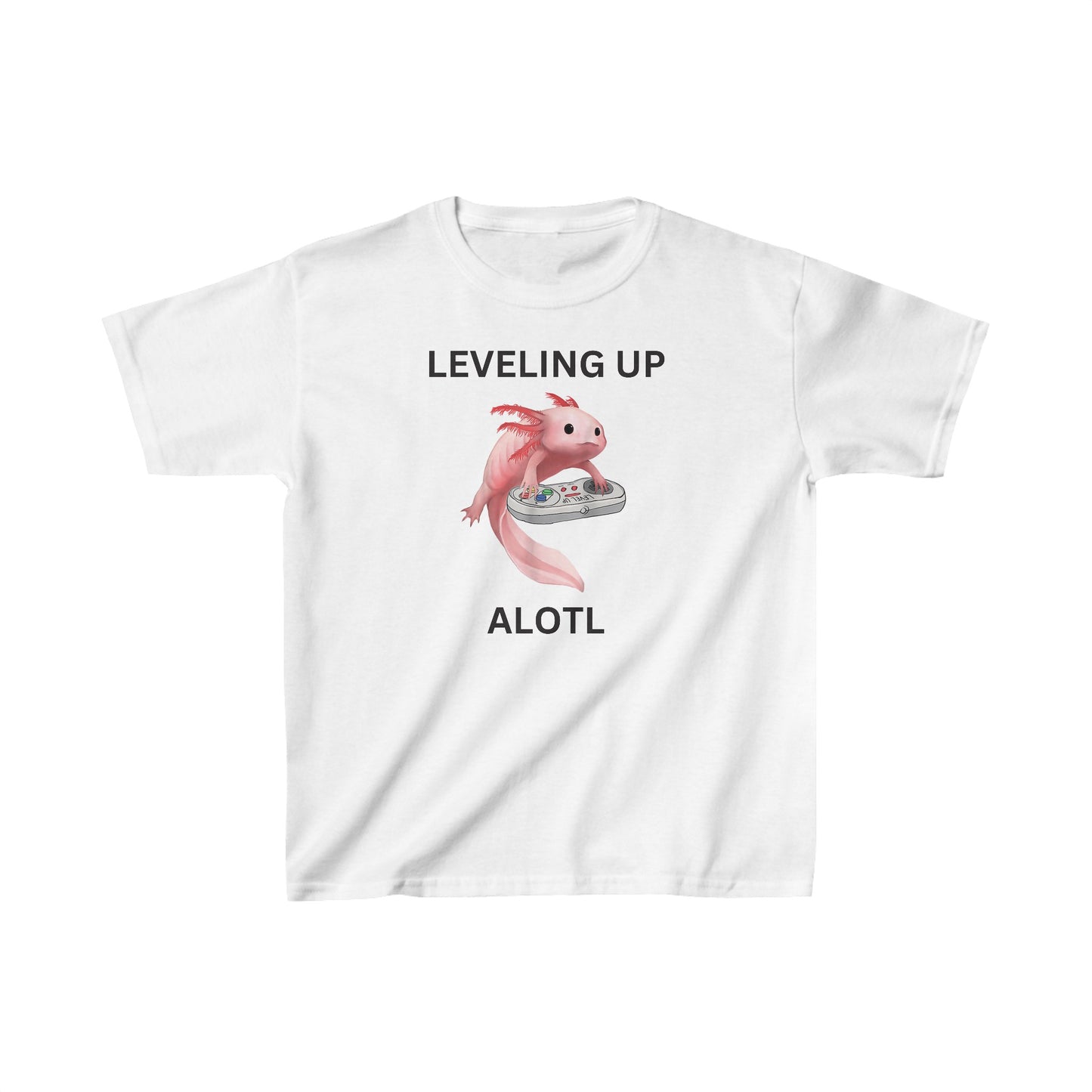 Axolotl Gaming Kids Unisex T-Shirt