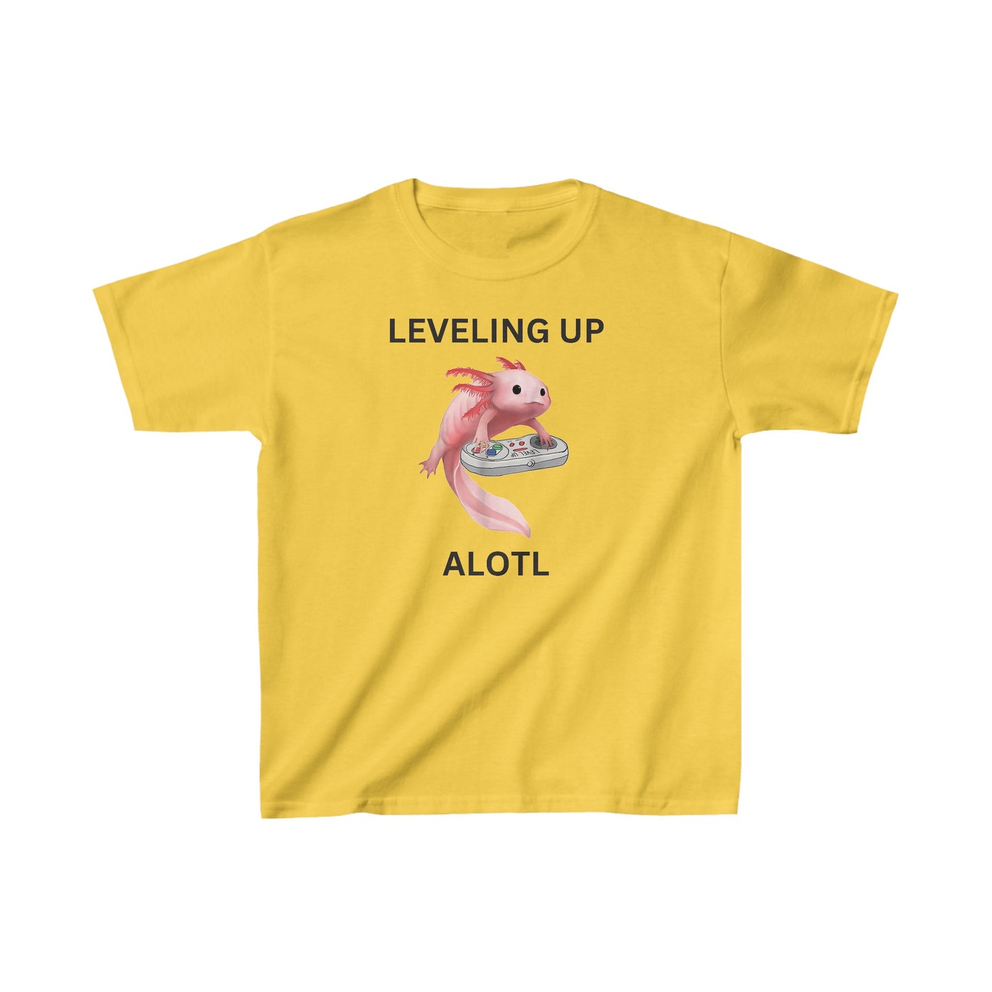 Axolotl Gaming Kids Unisex T-Shirt