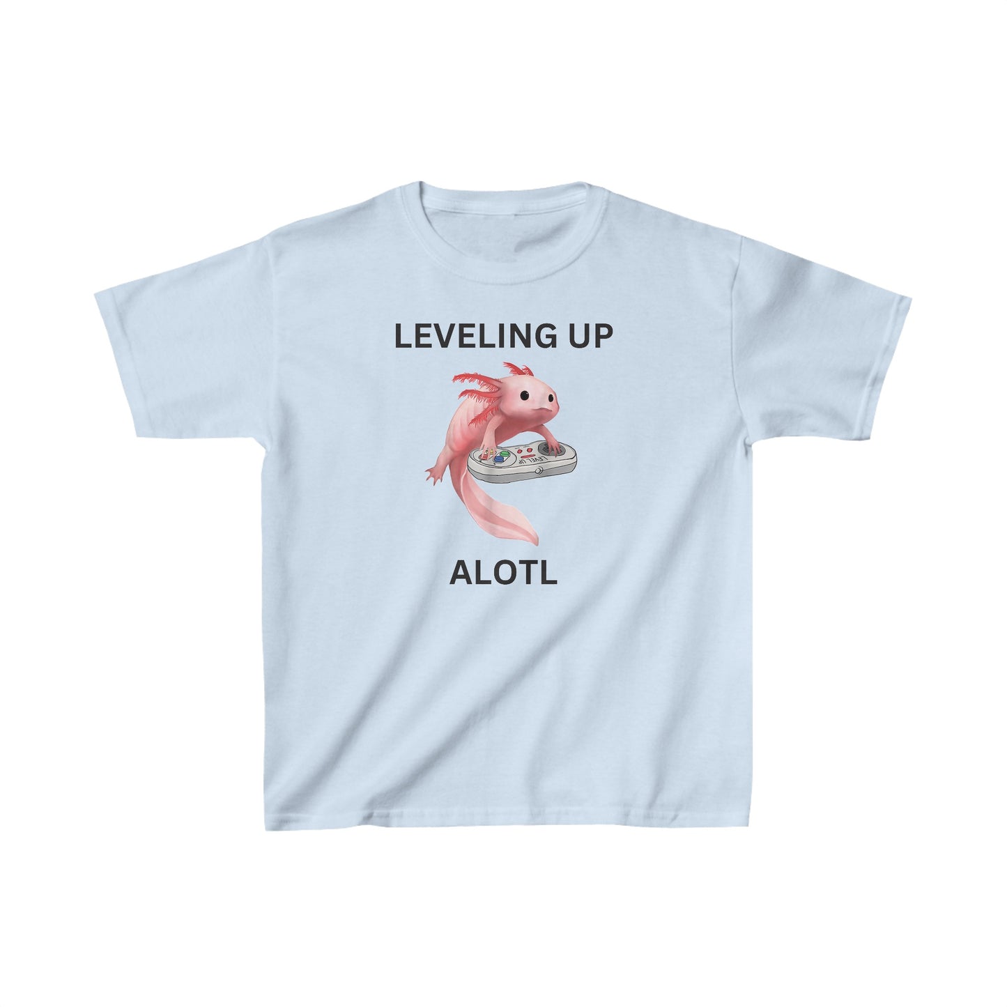 Axolotl Gaming Kids Unisex T-Shirt