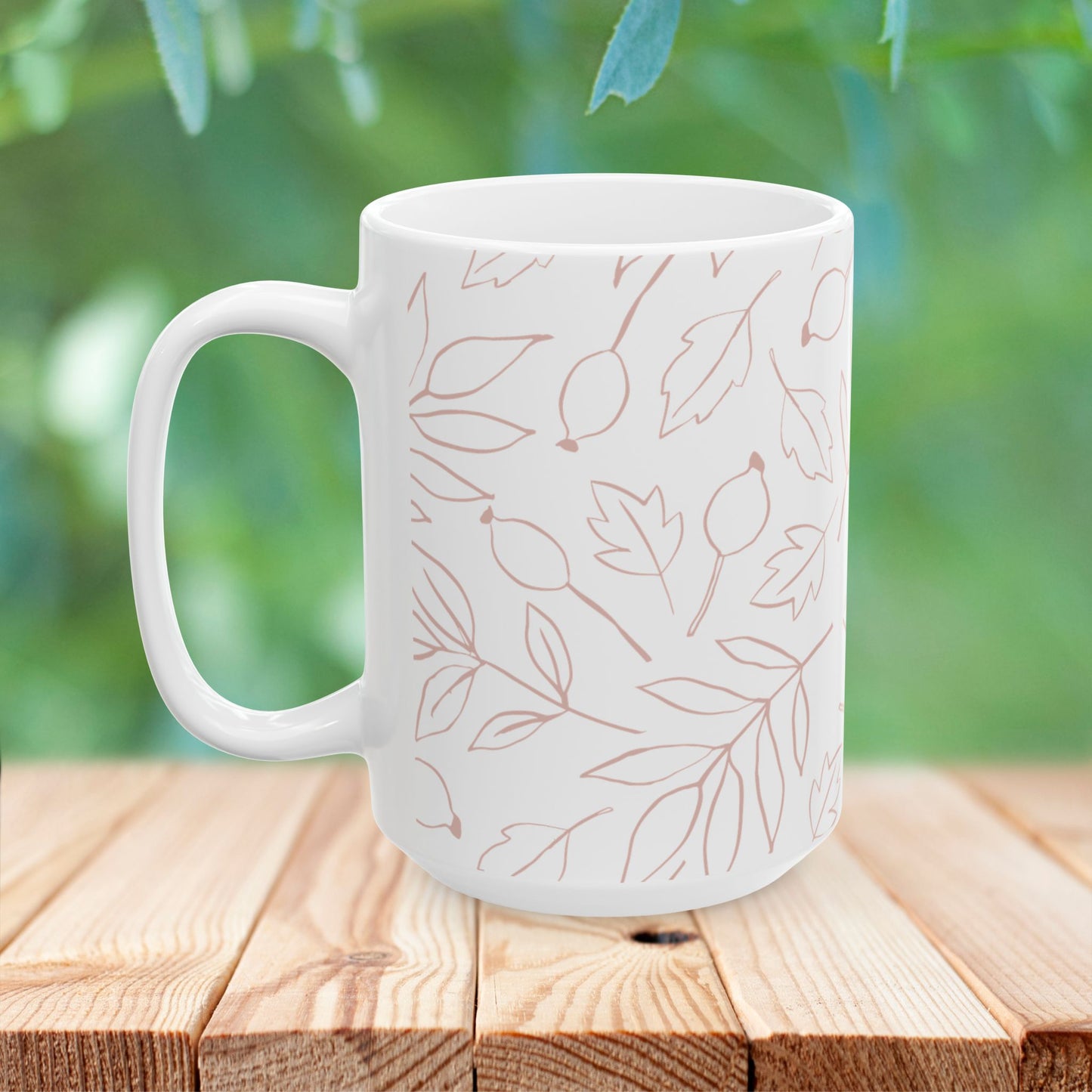 Fall Ceramic Mug, (11oz, 15oz)