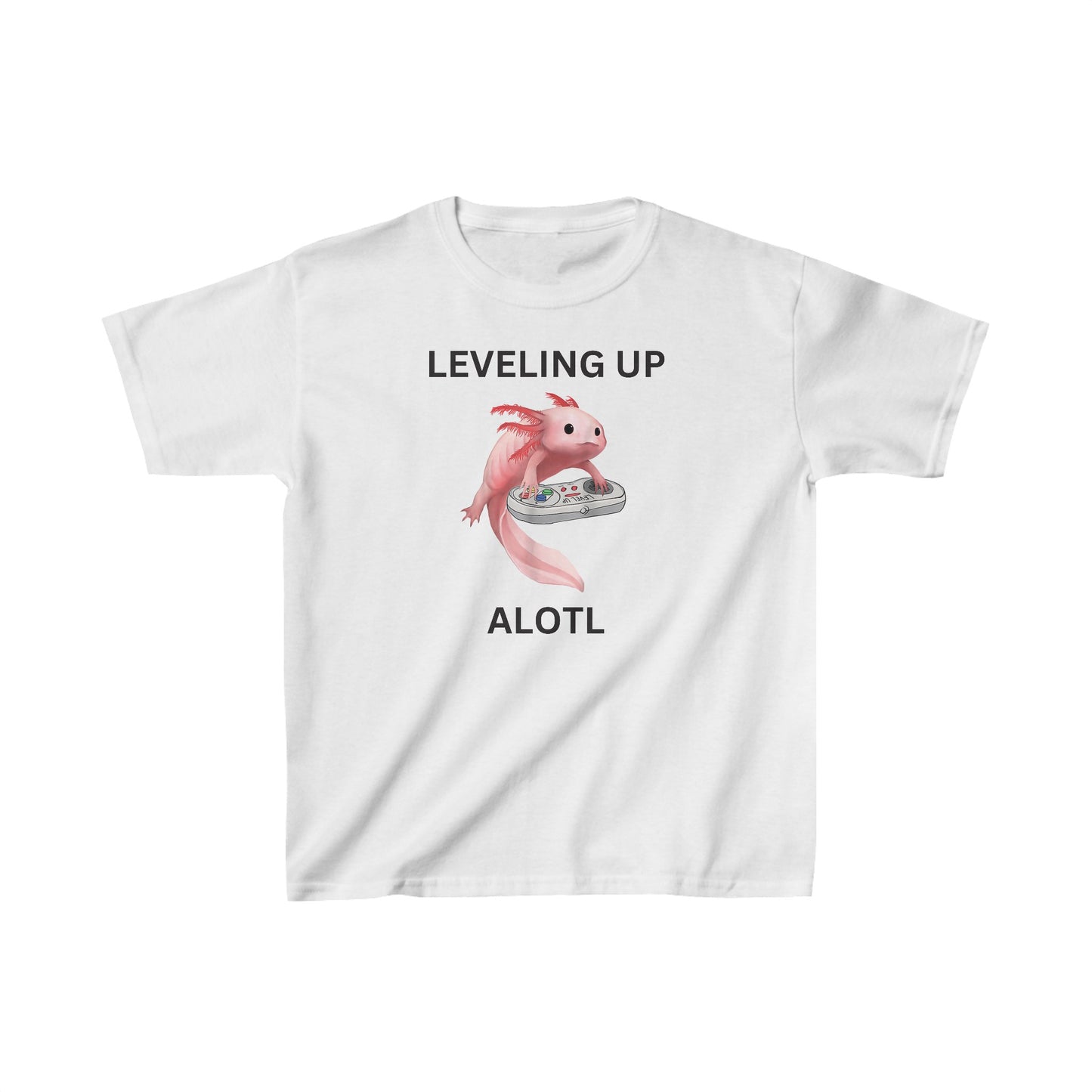 Axolotl Gaming Kids Unisex T-Shirt