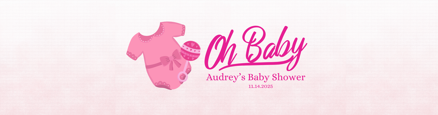 Personalized Oh Baby Shower Candle Favors - Tin 4oz