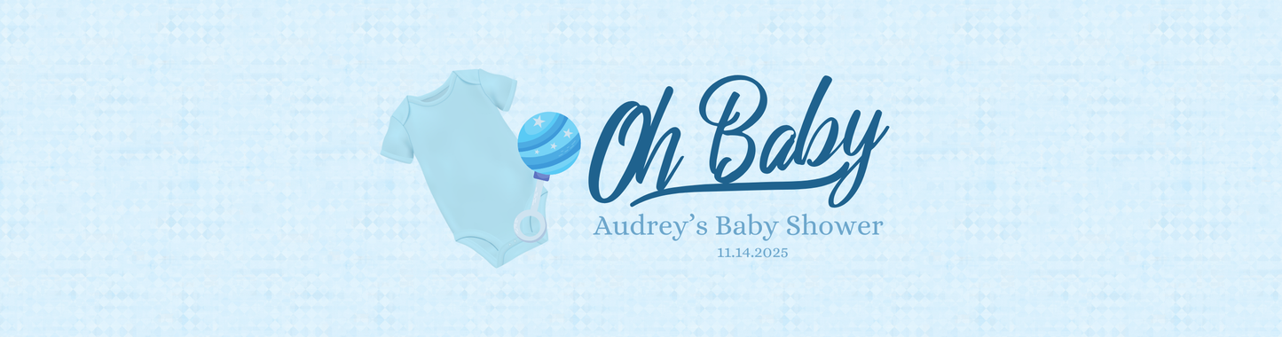 Personalized Oh Baby Shower Candle Favors - Tin 4oz