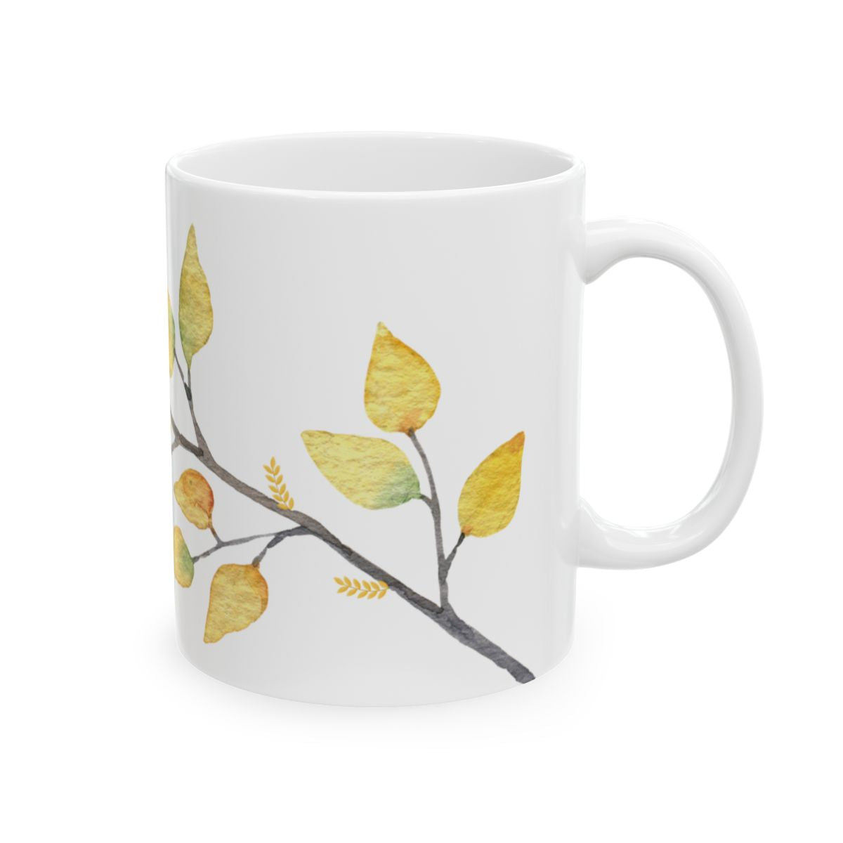 Fall Leaves - Ceramic Mug (11oz, 15oz)