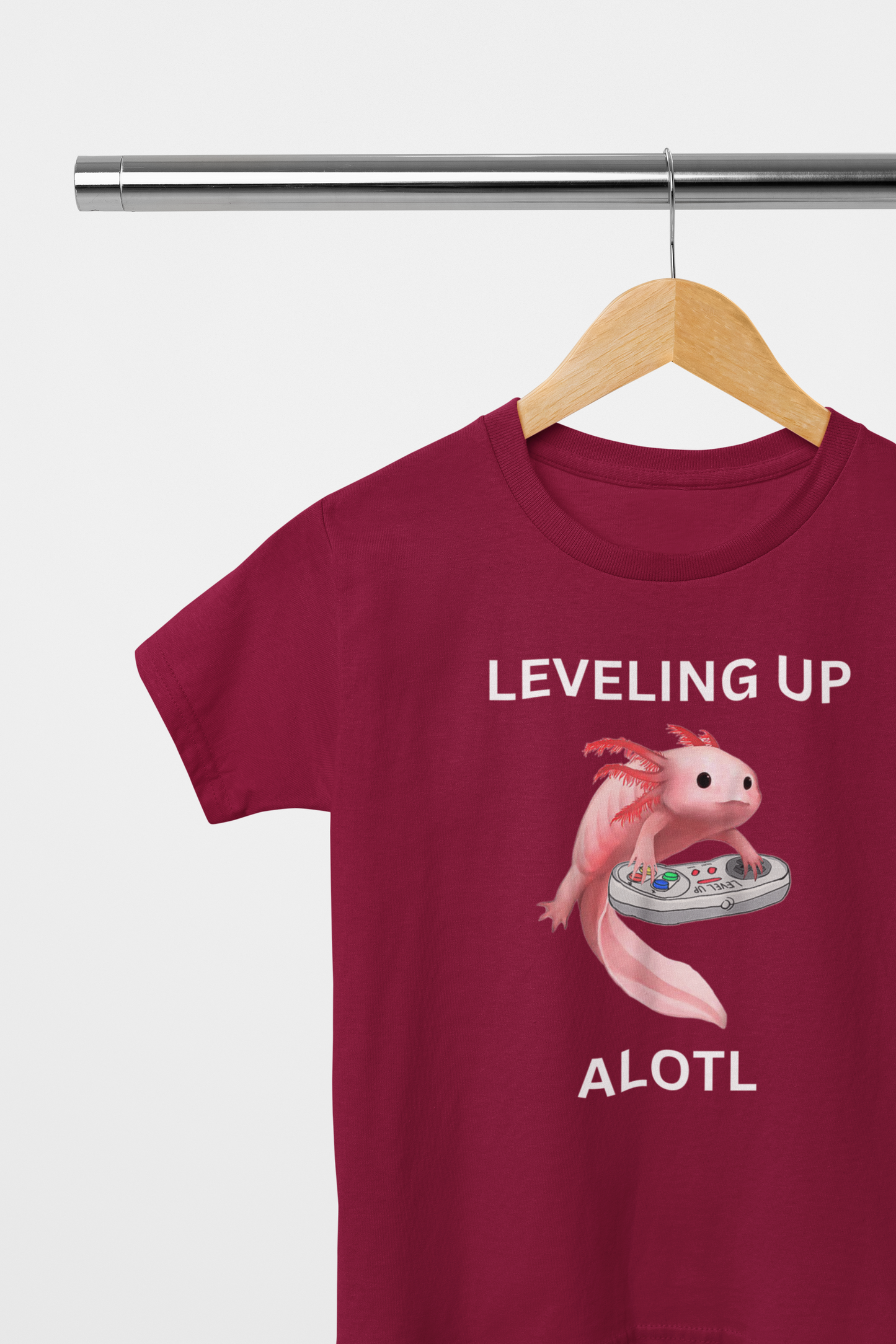 Axolotl Gaming Kids Unisex T-Shirt