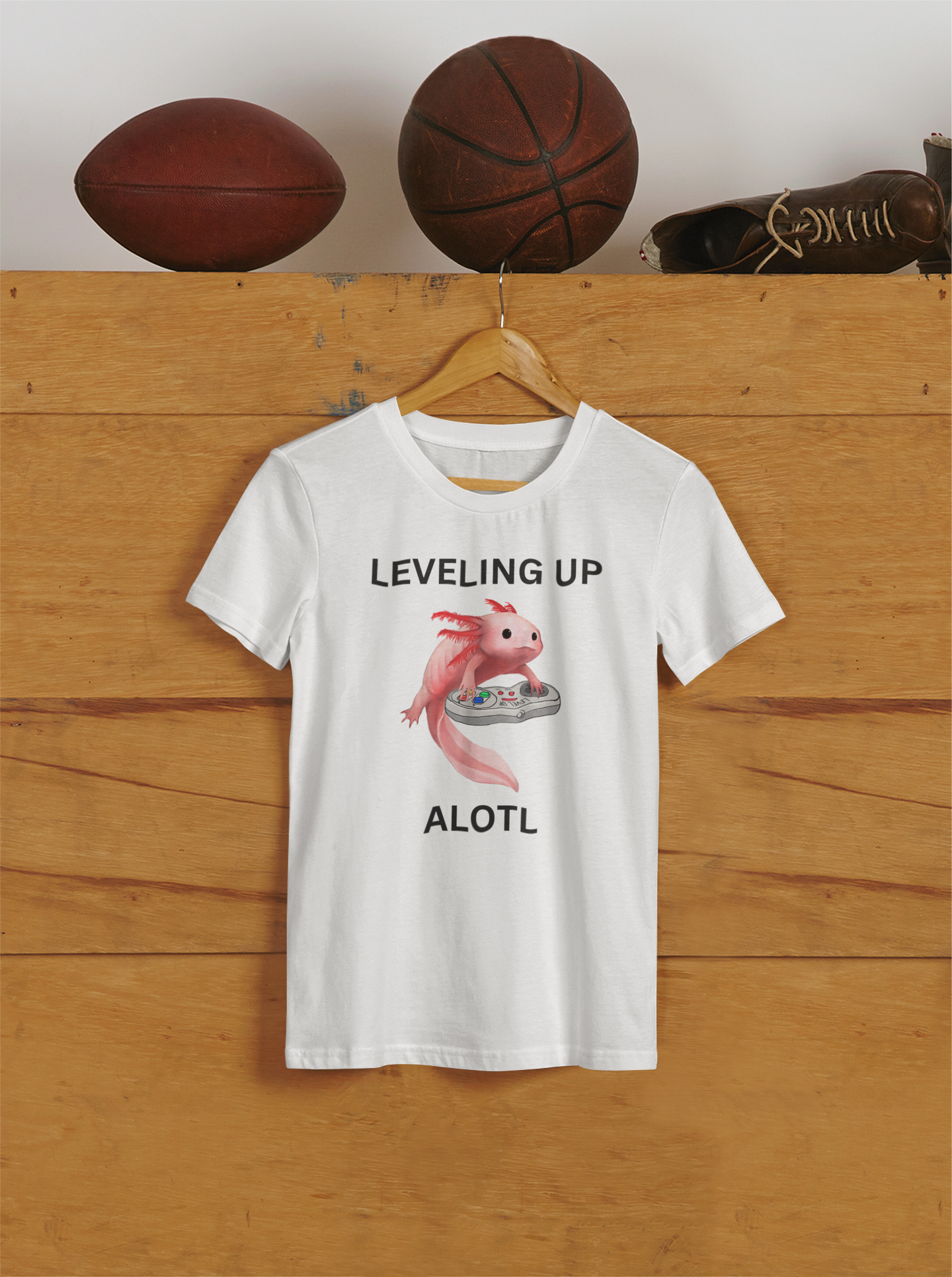 Axolotl Gaming Kids Unisex T-Shirt
