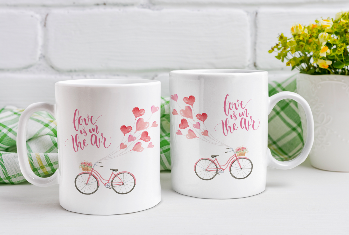 Love is in the Air Ceramic Coffee Mug
