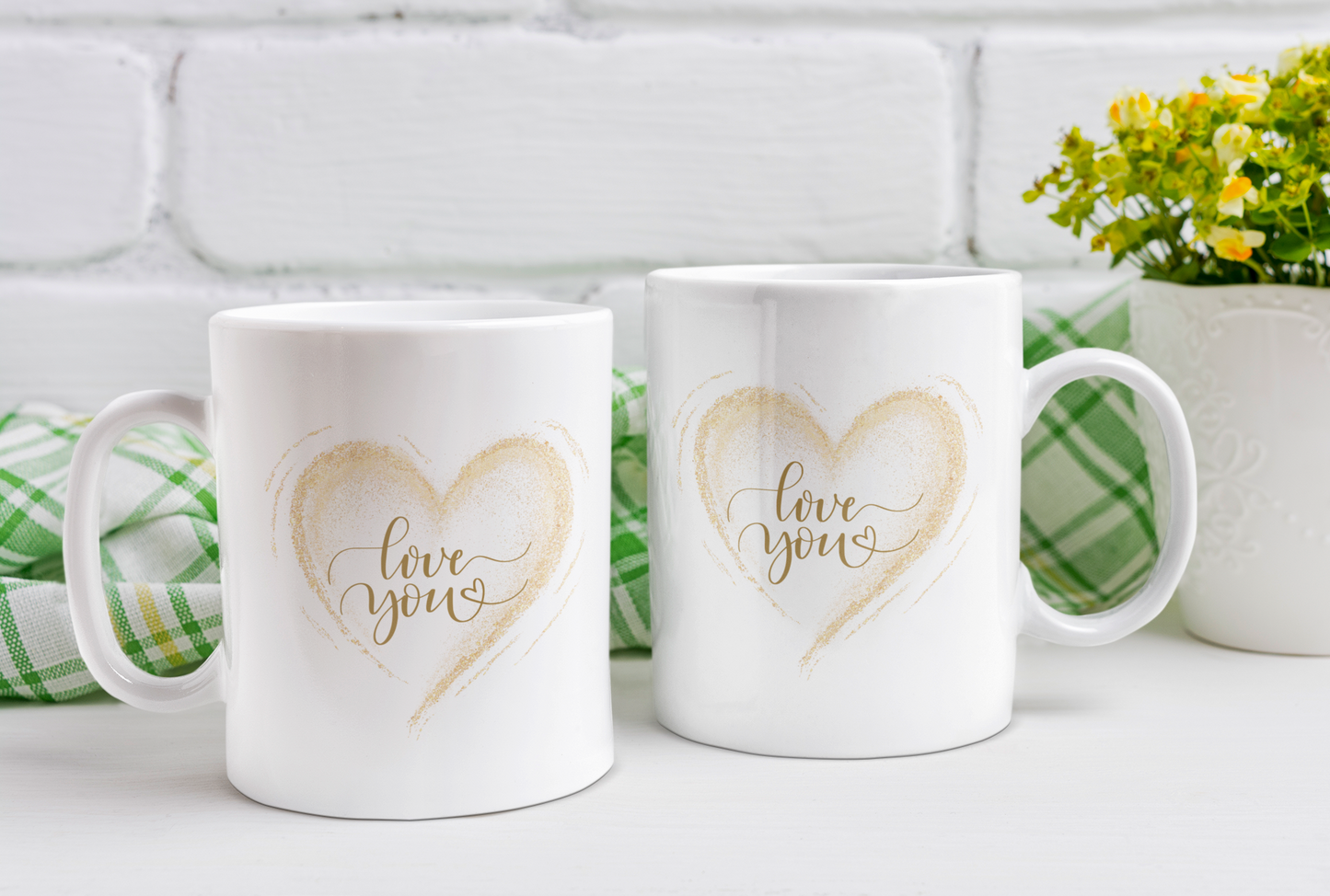 Love You Ceramic Coffee Mug