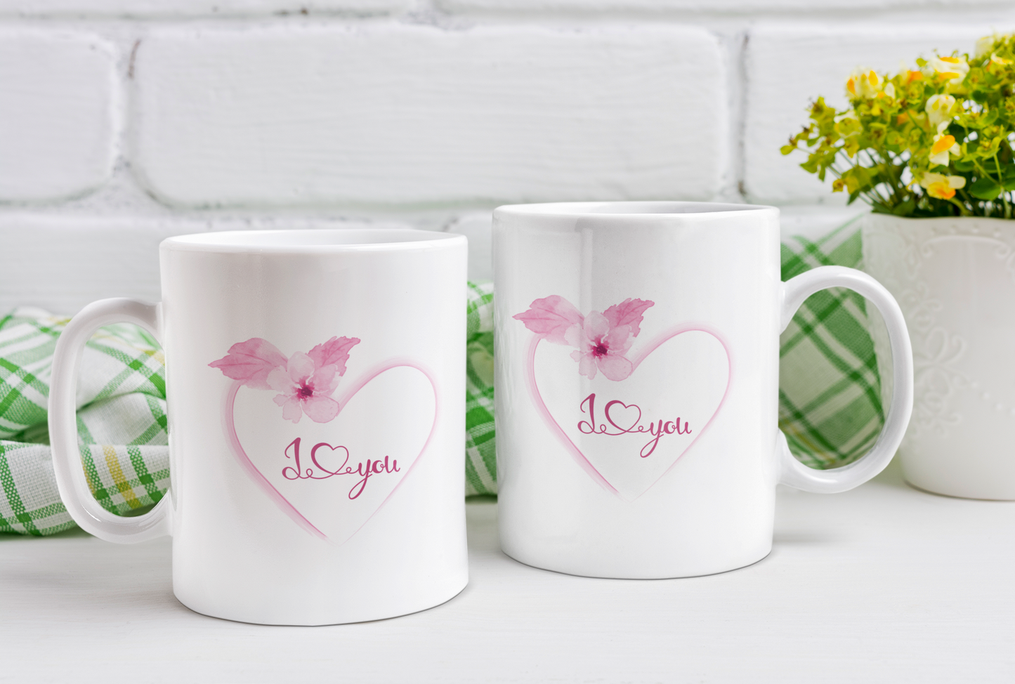 I Love You Ceramic Coffee Mug