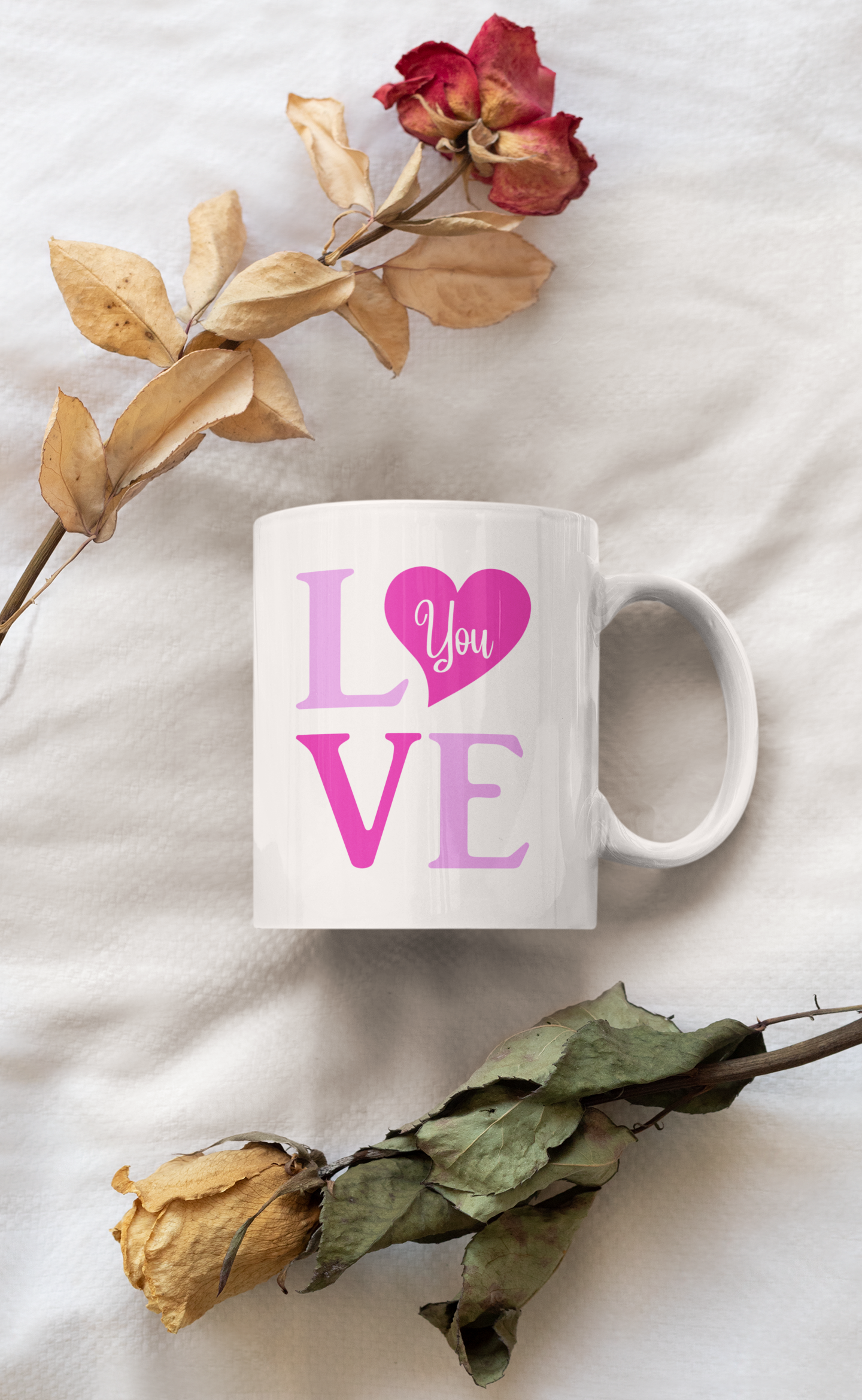 Love You Ceramic Coffee Mug