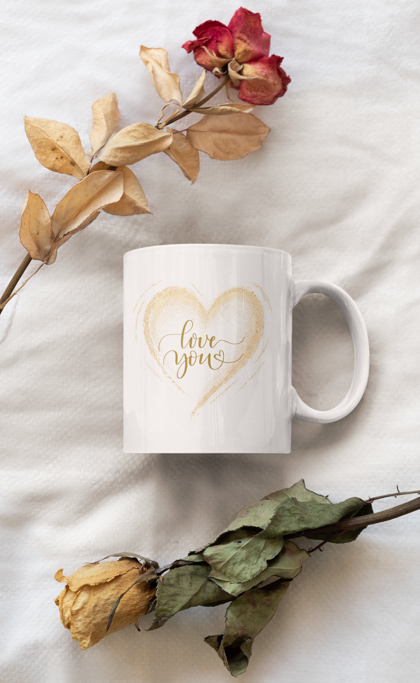 Love You Ceramic Coffee Mug