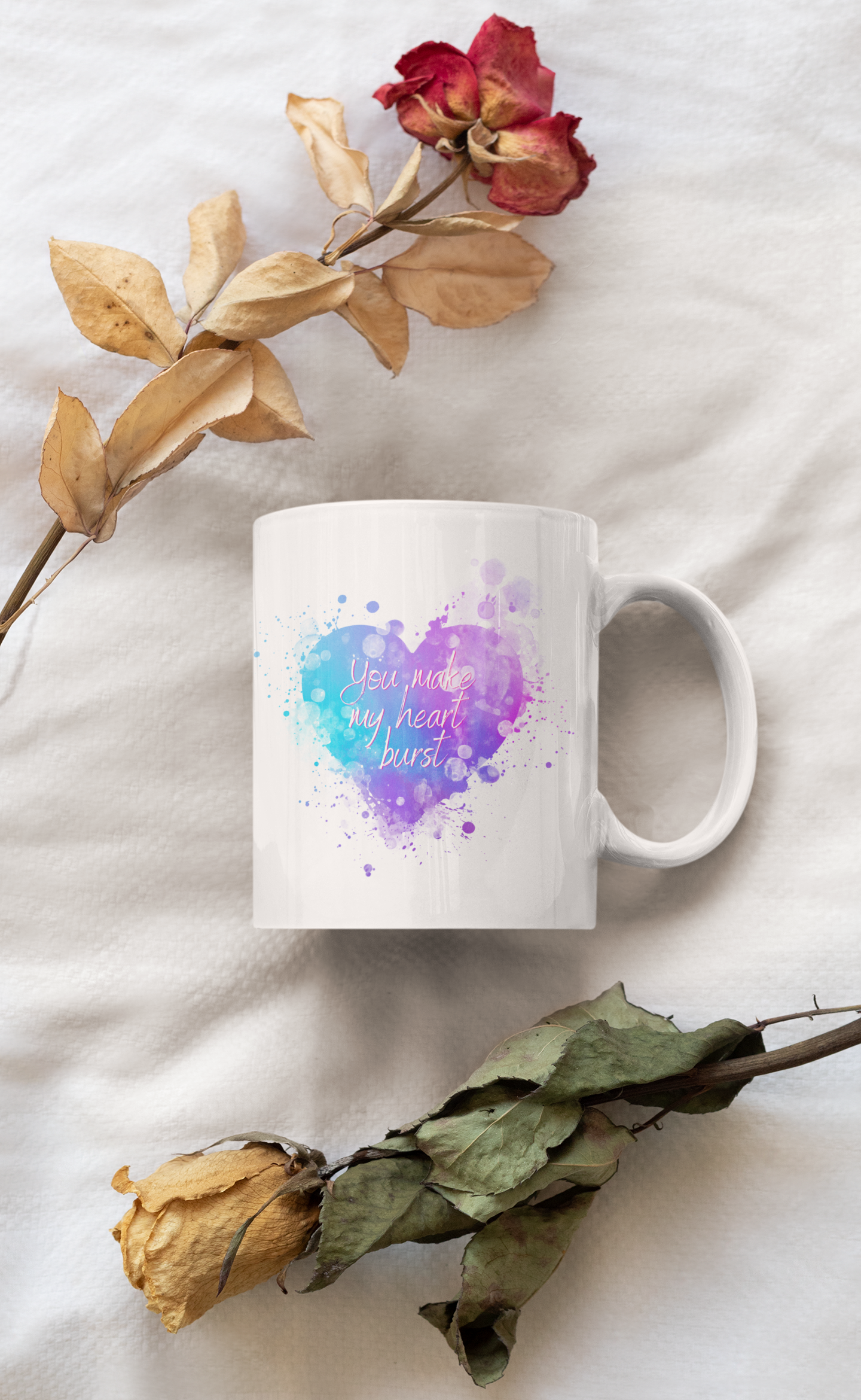 You Make My Heart Burst Ceramic Coffee Mug