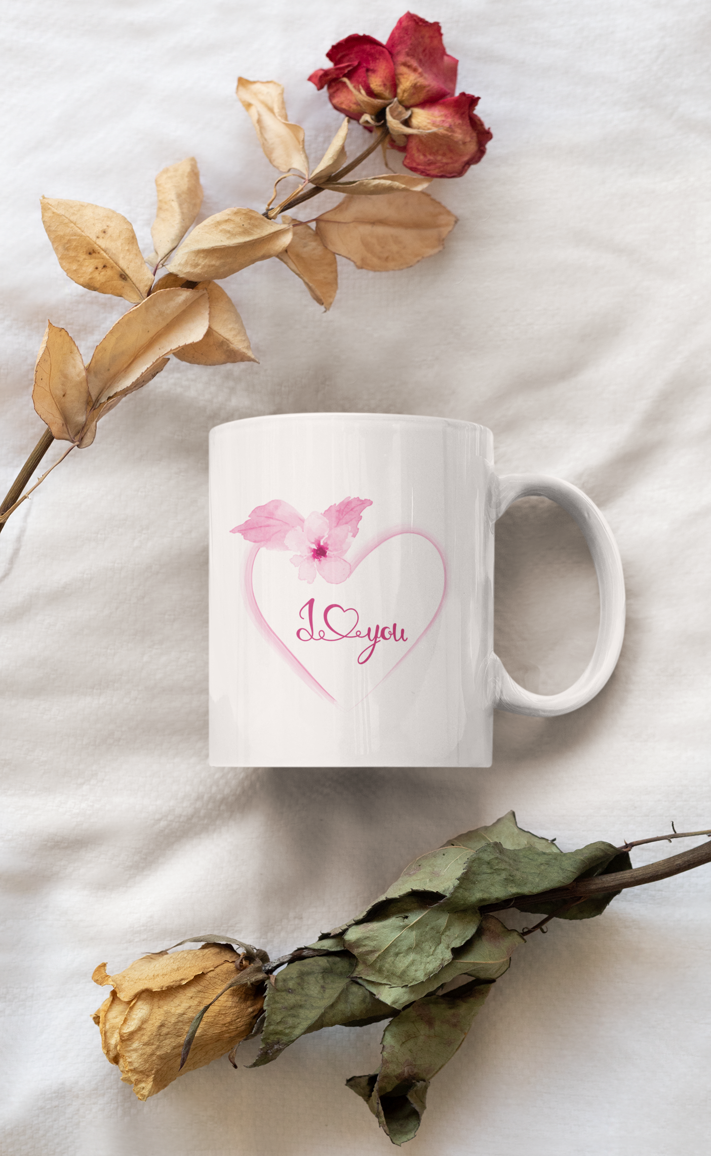 I Love You Ceramic Coffee Mug