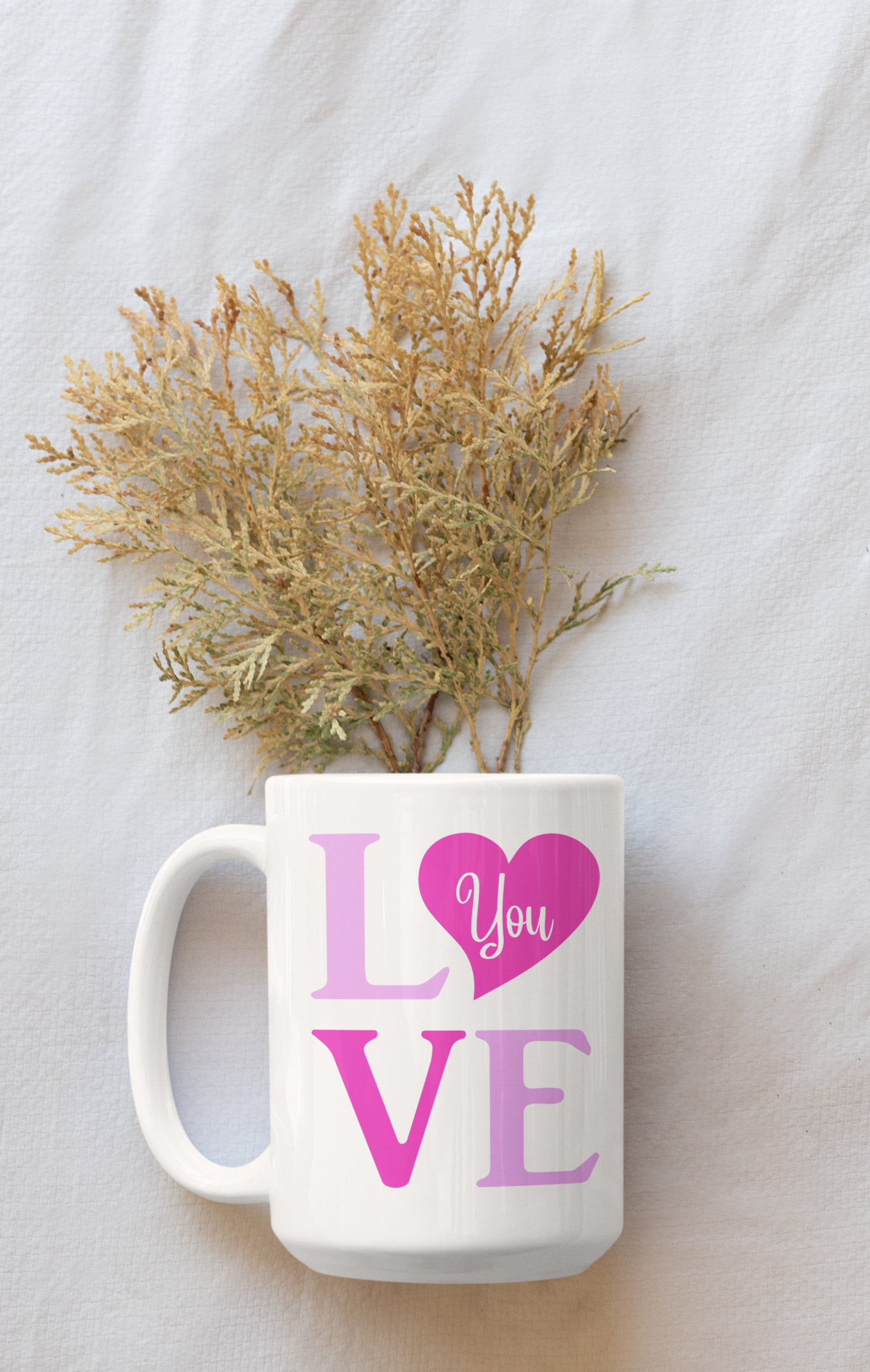Love You Ceramic Coffee Mug