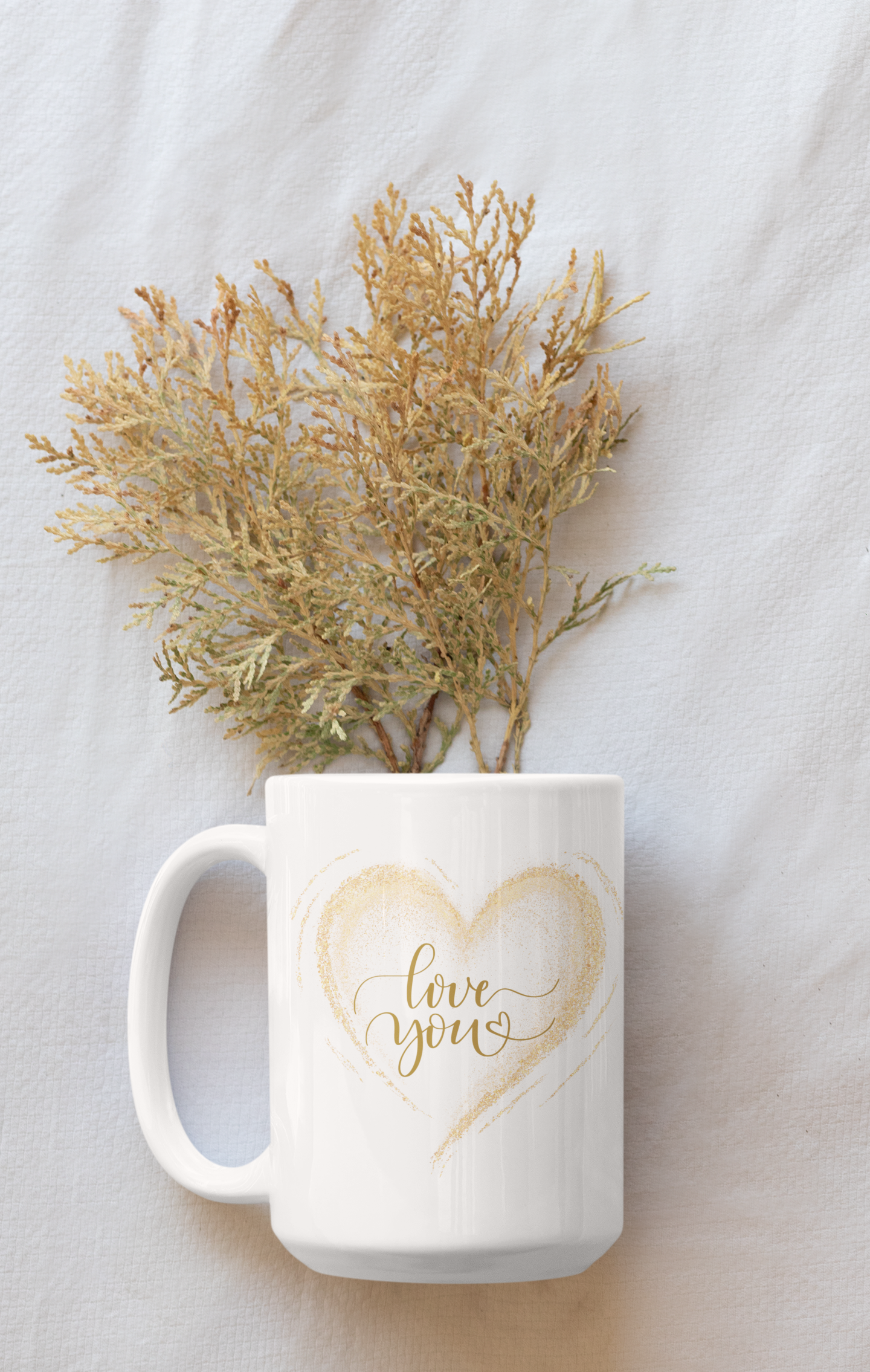 Love You Ceramic Coffee Mug