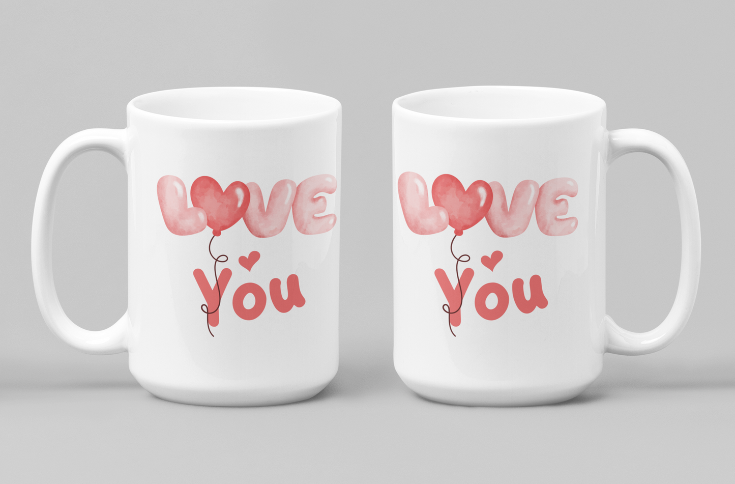 Love You Ceramic Coffee Mug