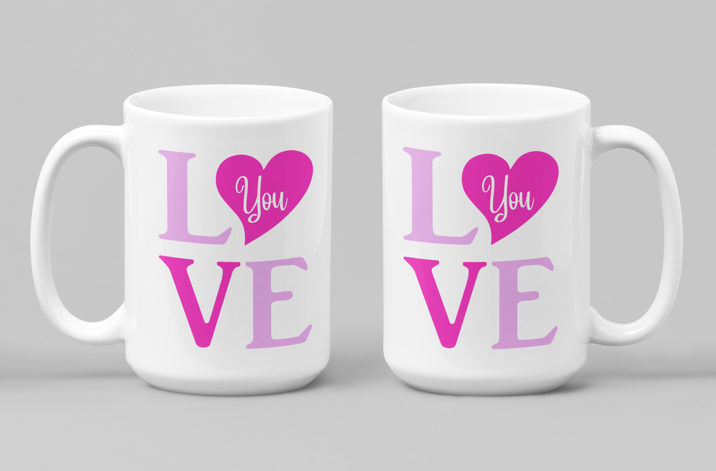 Love You Ceramic Coffee Mug
