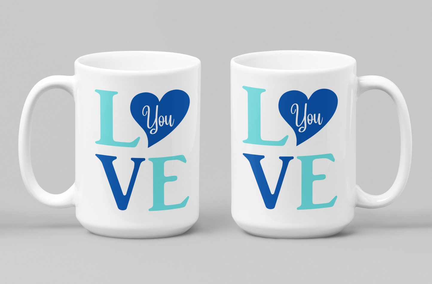 Love You Ceramic Coffee Mug