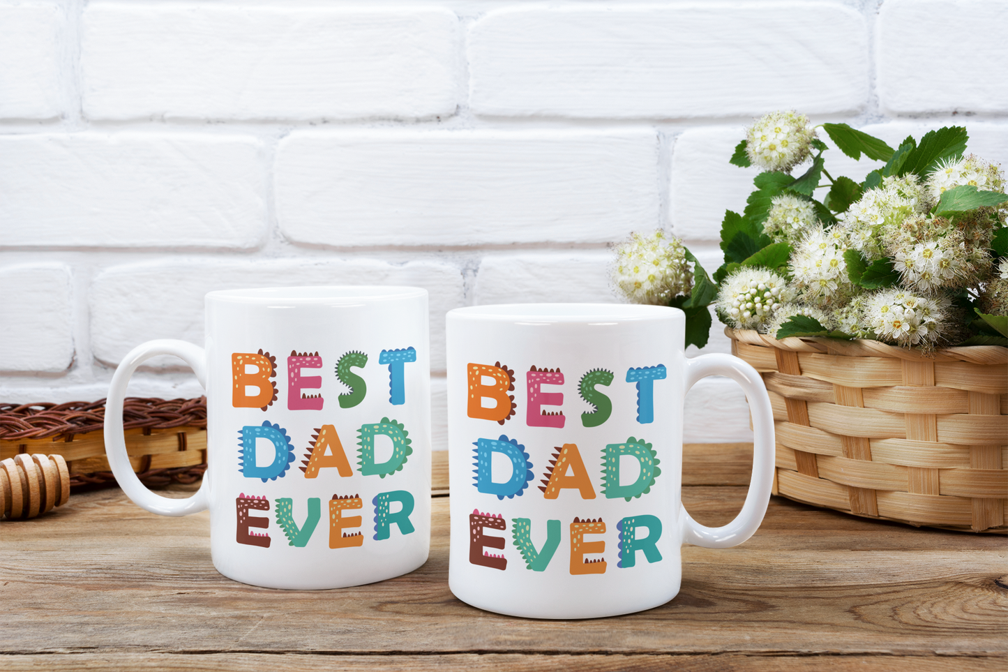 Best Dad Ever - Ceramic Coffee Mug