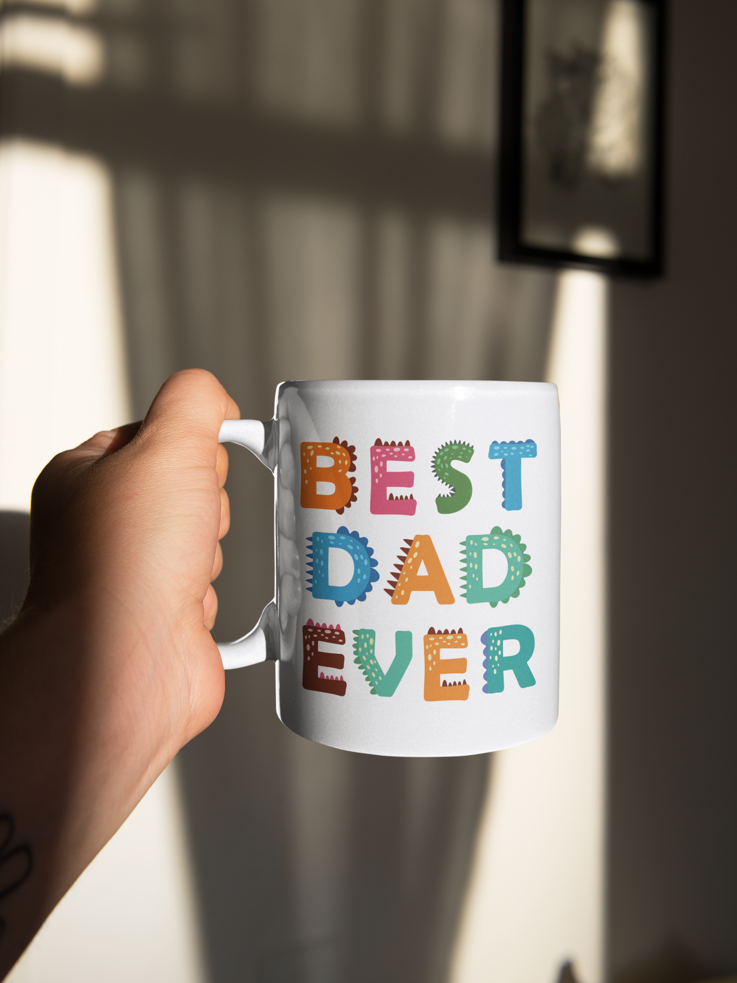 Best Dad Ever - Ceramic Coffee Mug