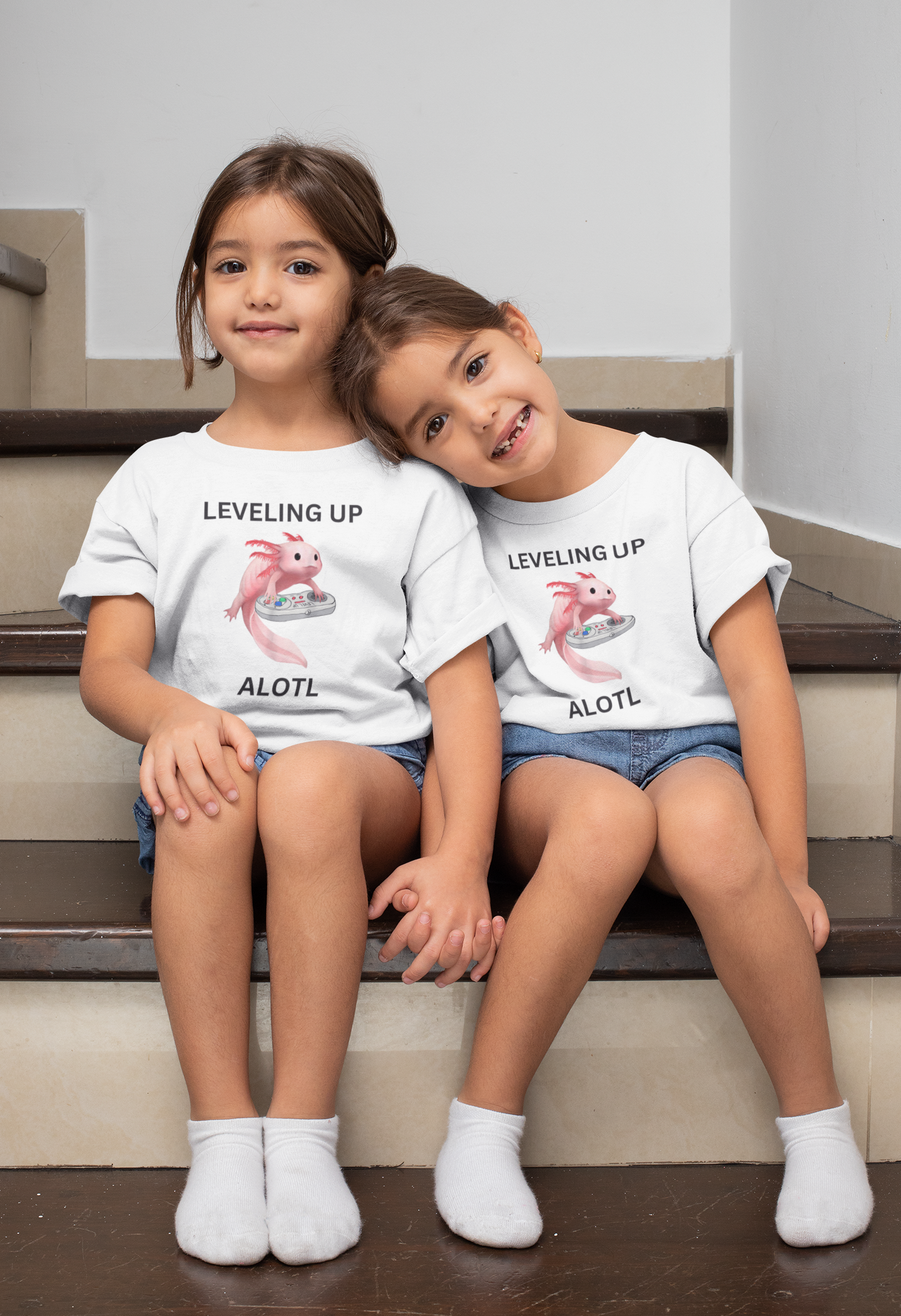 Axolotl Gaming Kids Unisex T-Shirt