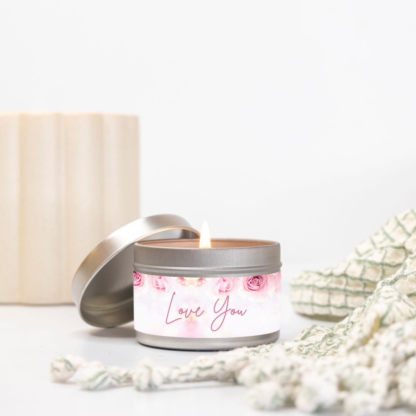 Love You Tin 4oz Candle