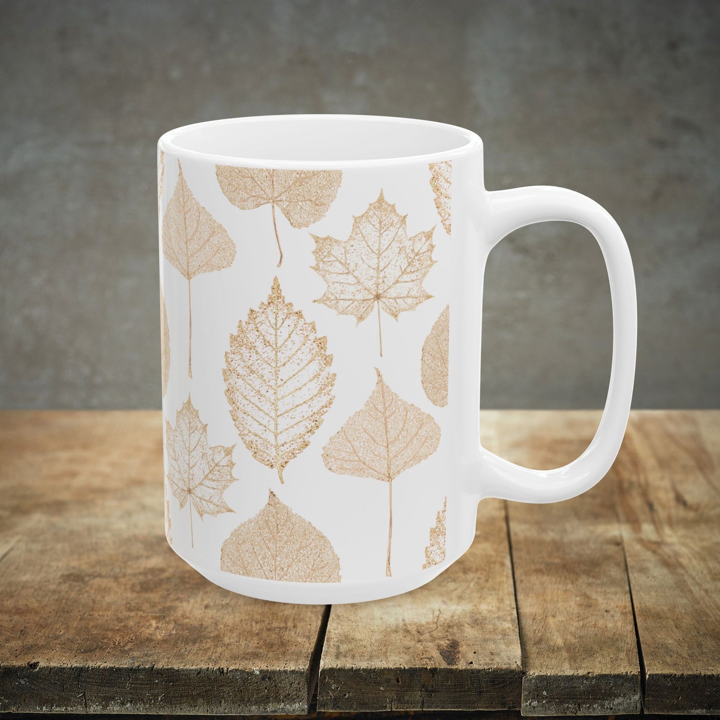 Fall Leaves - Ceramic Mug (11oz, 15oz)