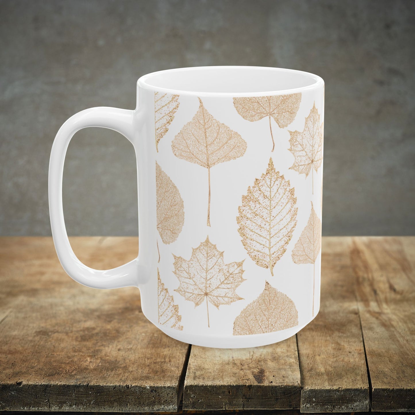 Fall Leaves - Ceramic Mug (11oz, 15oz)