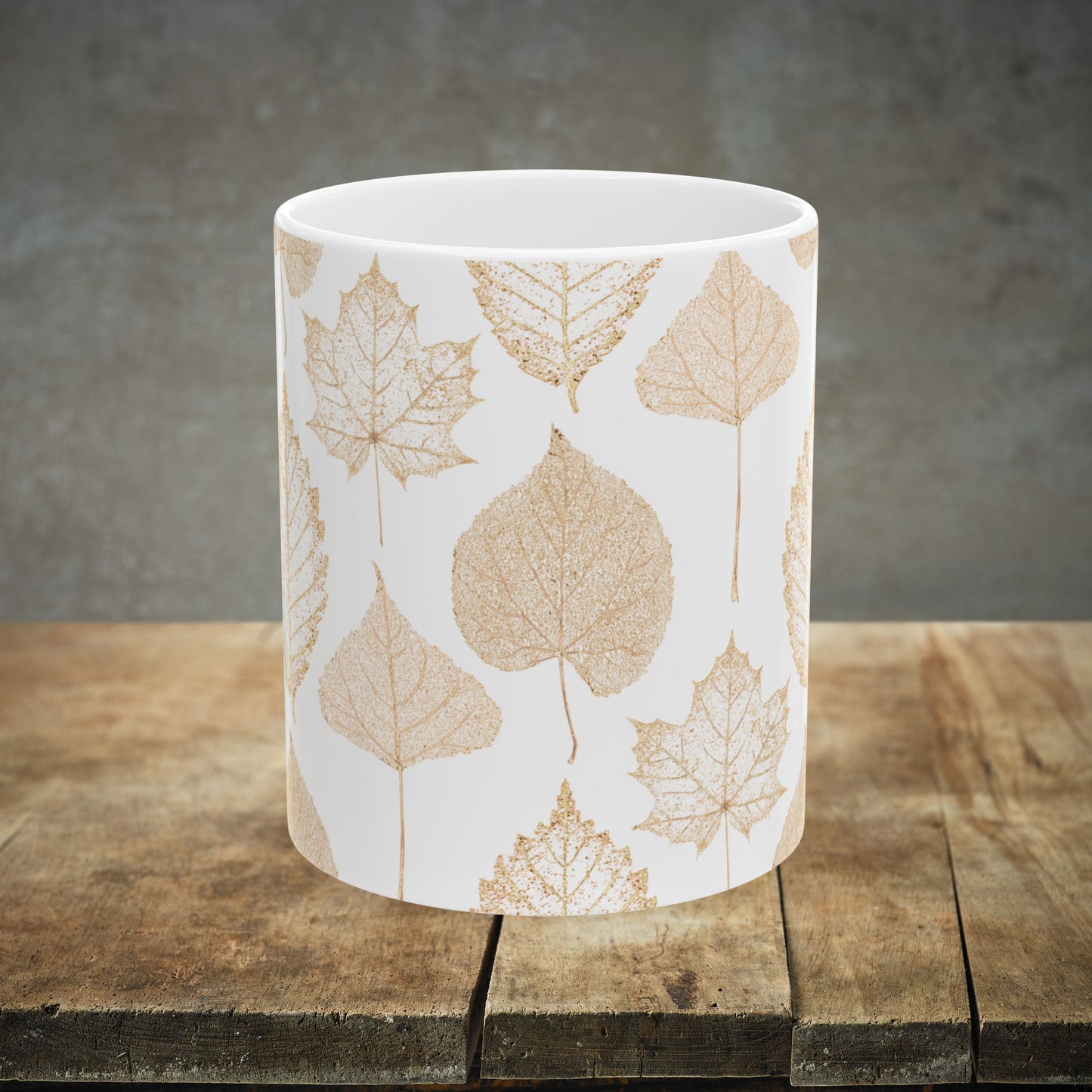 Fall Leaves - Ceramic Mug (11oz, 15oz)