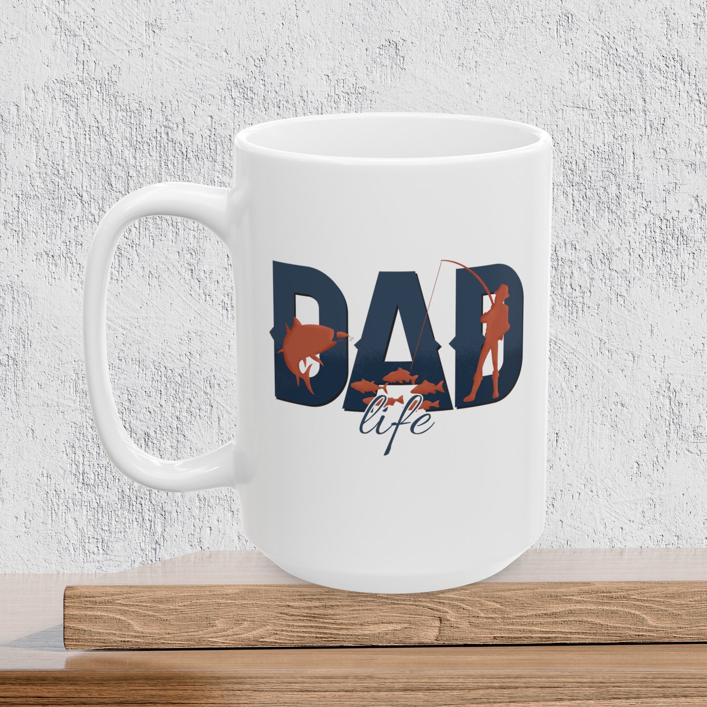 Fishing Dad Life - Ceramic Coffee Mug