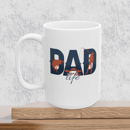 Fishing Dad Life - Ceramic Coffee Mug