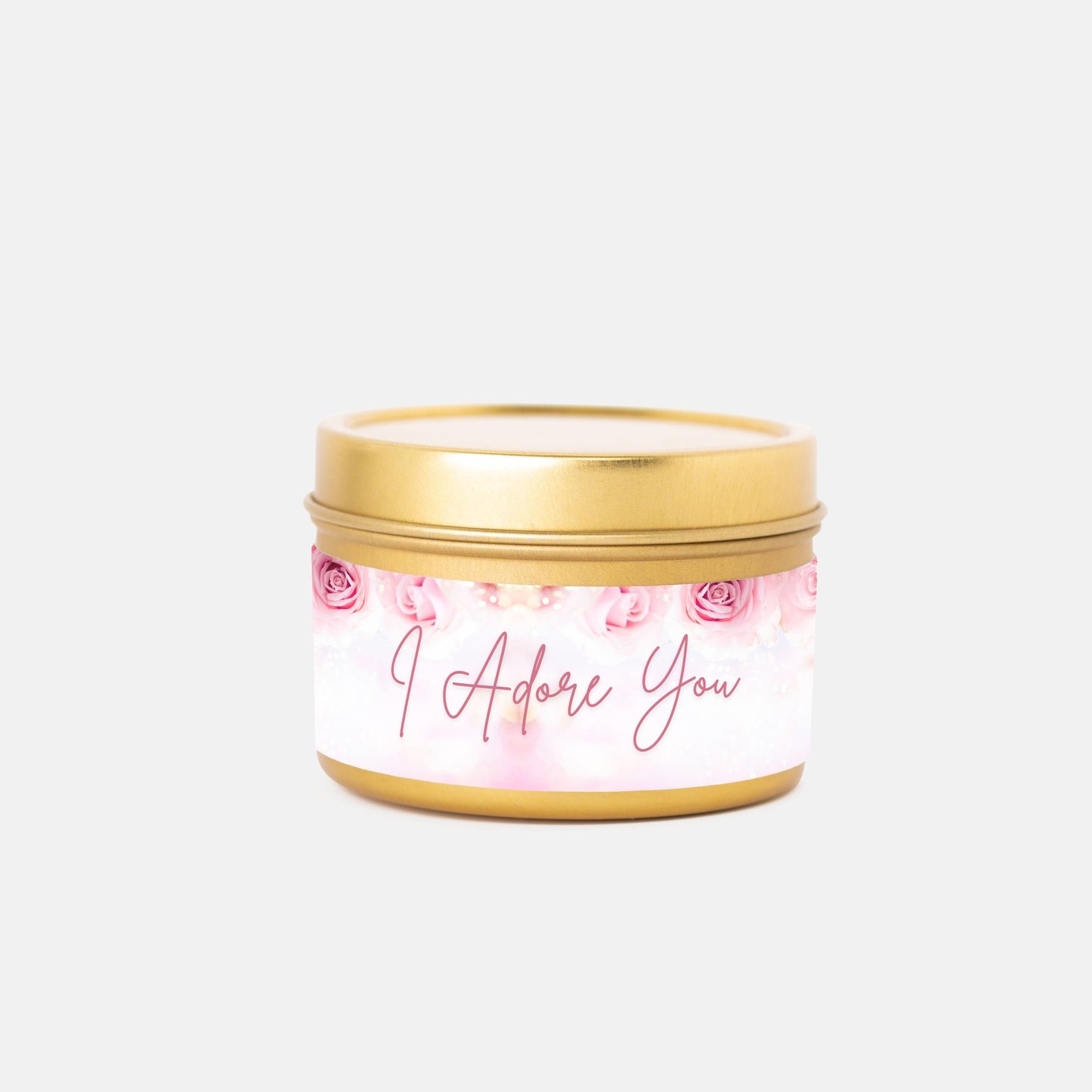 I Adore You Tin 4oz Candle