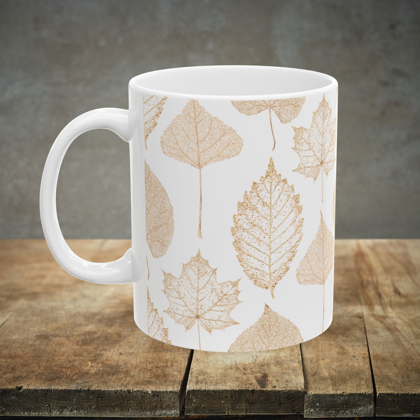 Fall Leaves - Ceramic Mug (11oz, 15oz)