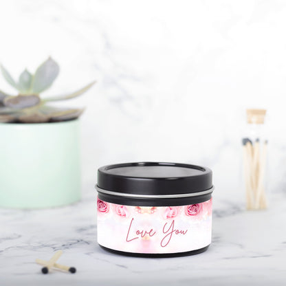 Love You Tin 4oz Candle