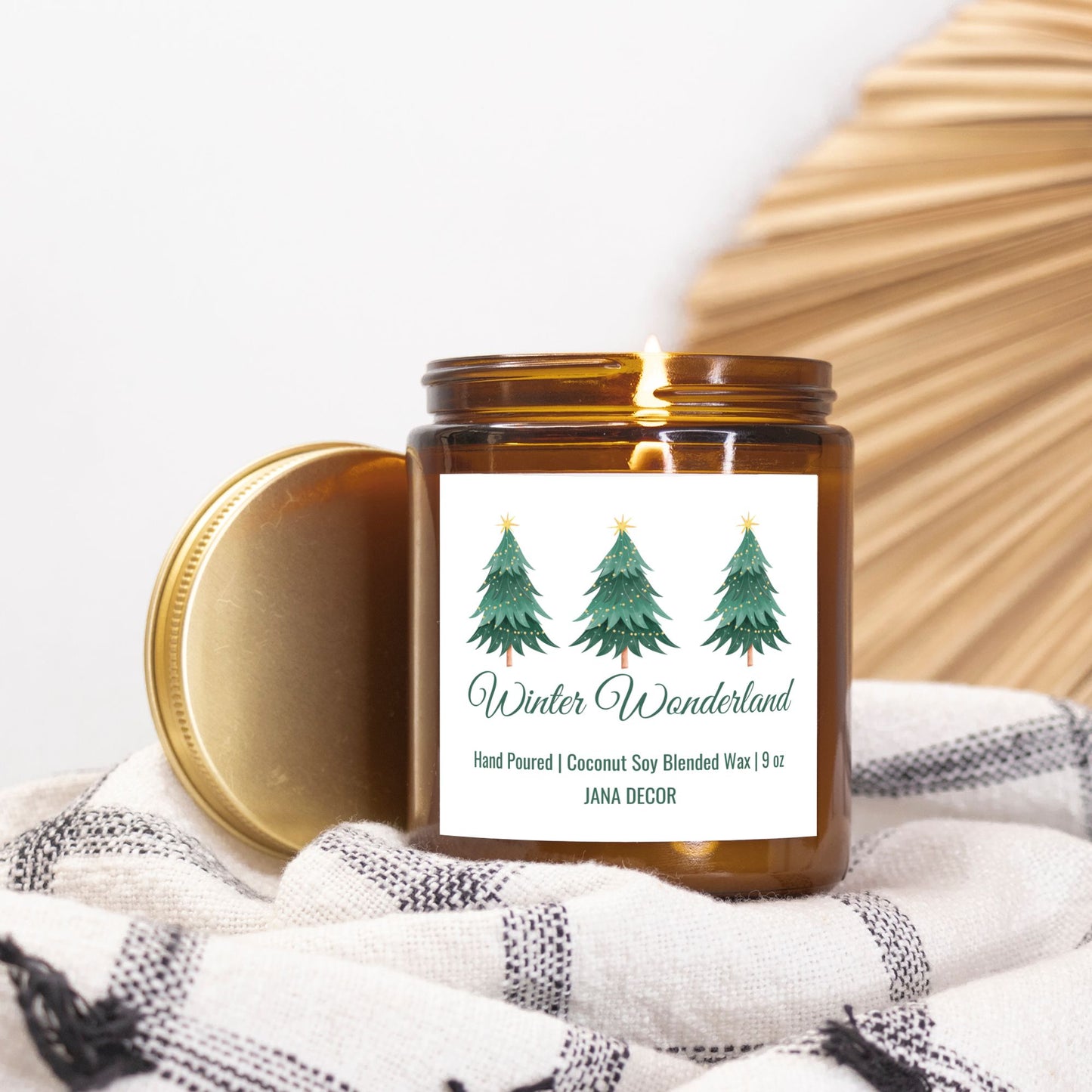 Winter Wonderland Candle - Amber Jar 9oz