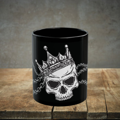 Skull Halloween Black Mug (11oz, 15oz)