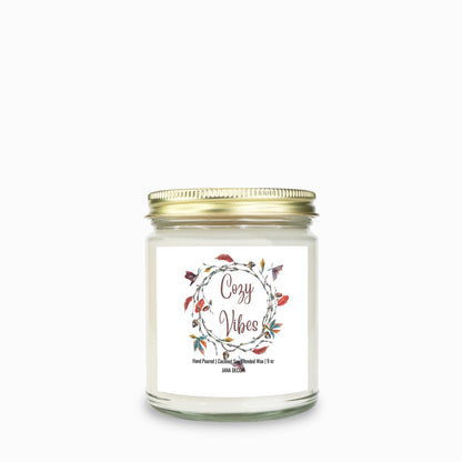 Cozy Vibes - Clear Jar candle 9oz