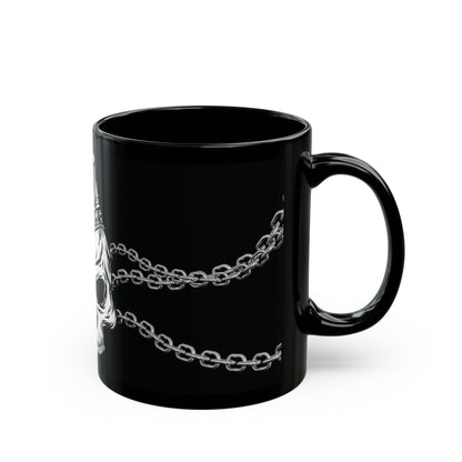 Skull Halloween Black Mug (11oz, 15oz)