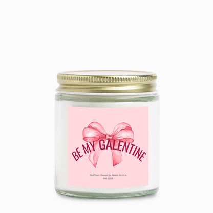 Be My Galentine Clear Jar 4oz Candle